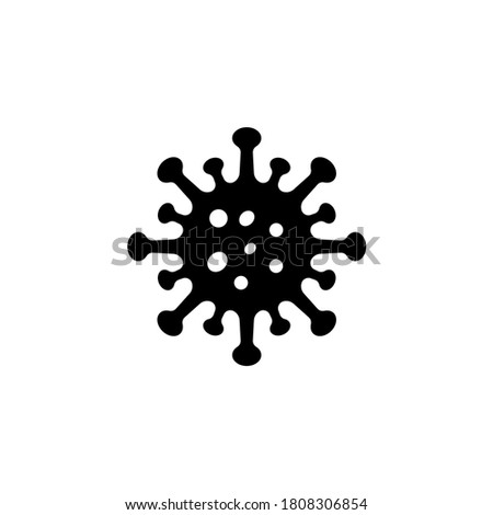 Corona virus icon symbol design. Virus infection
