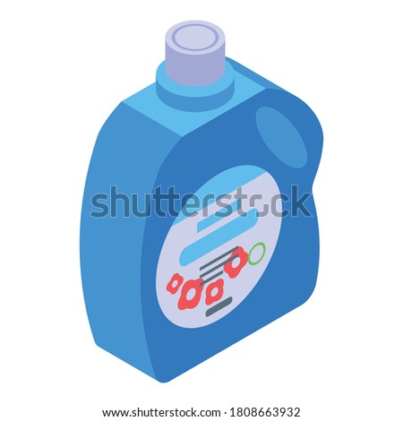 Softener product icon. Isometric of softener product vector icon for web design isolated on white background