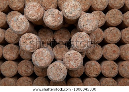 image of wooden cork background 