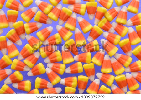 Full frame of a candy corns
