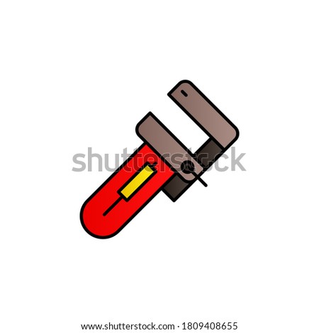Wrench, maintenance color gradient vector icon