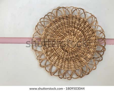 Rattan Placemats with Best Warm Texture and Colors