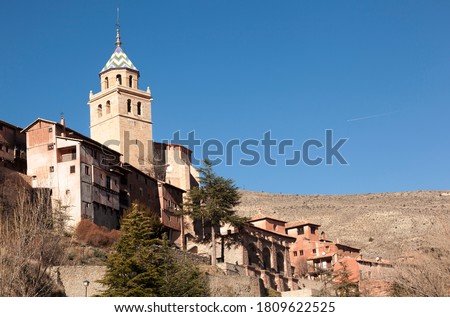 Spanish town, in the province of Teruel, part of the autonomous community of Aragon. Albarracín is the capital of the mountainous Sierra de Albarracín Comarca Albarracín