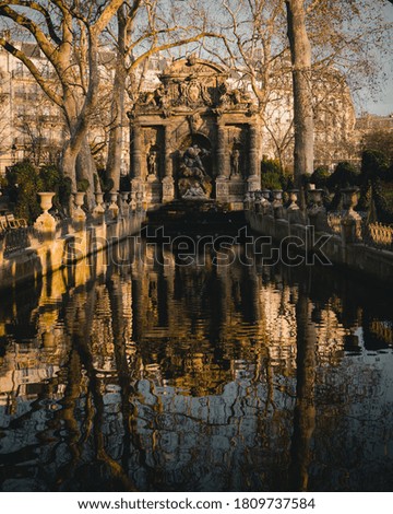 Pictures taken in Paris (France) on winter.