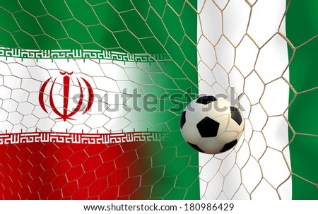 Soccer 2014 ( Football ) Iran and Nigeria