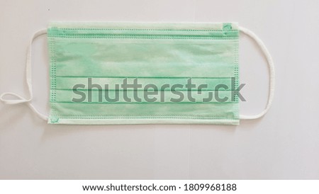 Surgical masks are a type of disposable mask to prevent the spread of the Corona virus because they have a layer that can block saliva splashes.