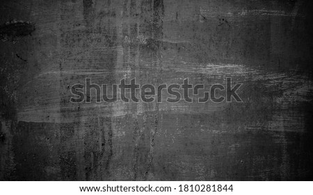 Grunge old stainless metal Texture. Wide Angle Aged black metallic scratched Background. Abstract Dirty Metallic Surface Close up.