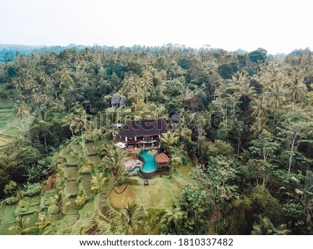 Drone Photo of Jungle Hotel