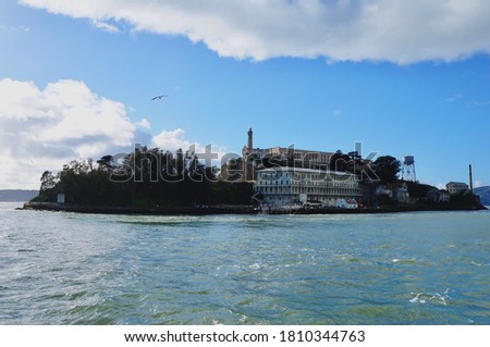 The picture of Alcatraz Island