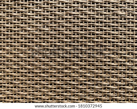 brown cream speaker grill look Like woven bamboo can use for background, backdrop and texture with copy space for letter. concept for instrumental.