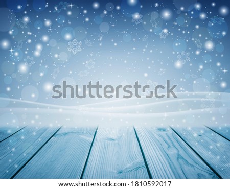 Bright snow background with snowflakes . Falling snow. winter glitter background with snowflakes. Template for Happy New Year and Merry Xmas holiday banners decoration . 