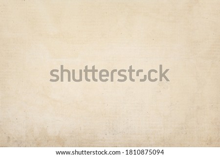 OLD NEWSPAPER BACKGROUND, BLANK PAPER TEXTURE, WALLPAPER DESIGN Royalty-Free Stock Photo #1810875094