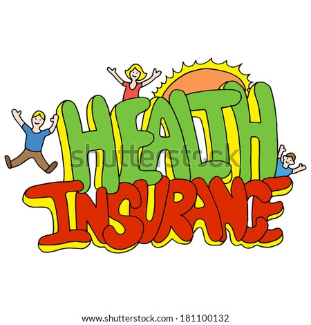 An image of a health insurance message.