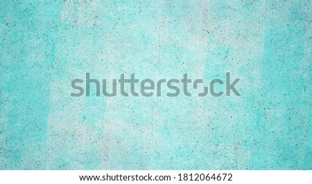 Texture of blue concrete wall for background.
