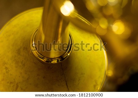 Trombone Close Up Brass Instrument Music Royalty-Free Stock Photo #1812100900