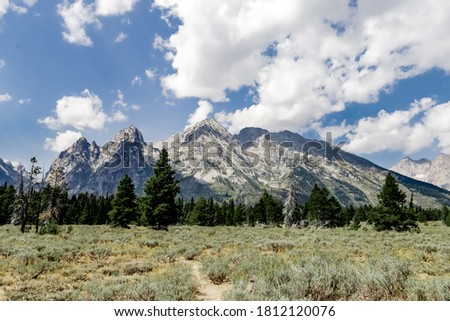 Grand Teton National Park landscape & scenery