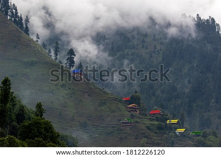  Kel is a village in Neelum Valley, Azad Kashmir,
landscape photography of Kashmir, Pakistan  