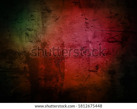 Wall, colored light, colorful plaster. Background for design and presentations.