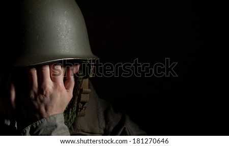  US Soldier With PTSD