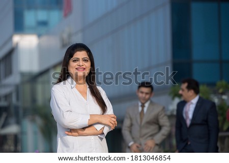 Portrait of indian business woman