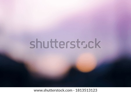 abstract blurred purple sky of sunset background