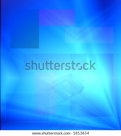 Blue Rays of Light Abstract Backdrop for Website Internet Background