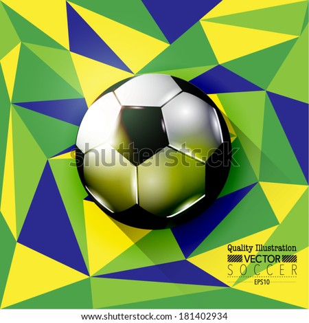 Creative Soccer Vector Design