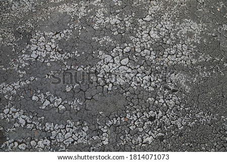 Texture of the dried earth with clay and sand, close-up. Dry cracked earth background, clay desert texture. 