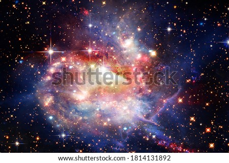 Gorgeous galaxy and stars. The elements of this image furnished by NASA.
