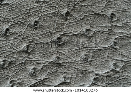 Abstract background of seamless grey leather texture