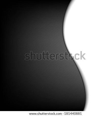 Abstract Black Texture, With Gradient Mesh, Vector Illustration