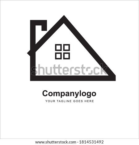 A home logo with a simple and attractive design is perfect for your business
