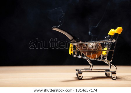 image of tobacco pipe trolley 