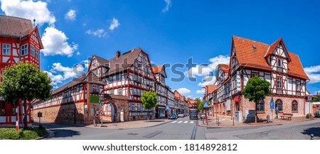 City hall in Wanfried, Hessen, Germany 