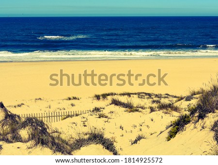 
View of the sea at Praia de Mira