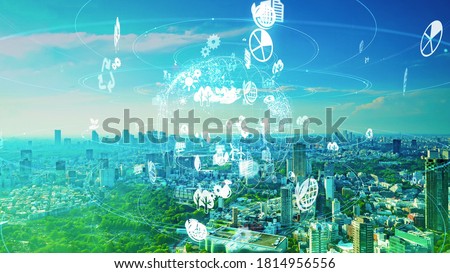 Environmental technology concept. Sustainable development goals. SDGs. *Video version available in my portfolio. Royalty-Free Stock Photo #1814956556