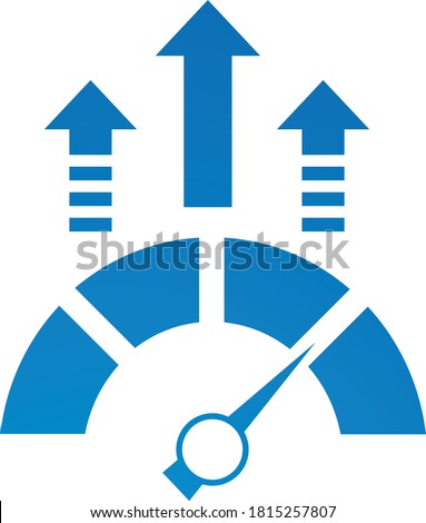 Speed and growth agile concept vector icon 