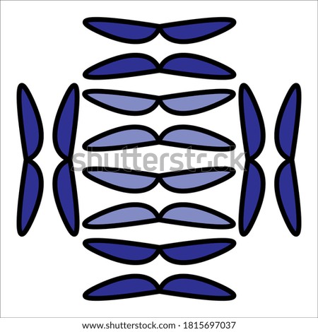 Batik pattern vector design illustration