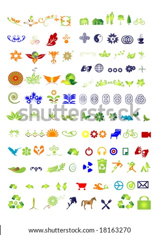 105 Vector  - collection - vector symbols-sign