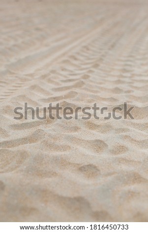 Sand pattern, Nam Hae, KOREA