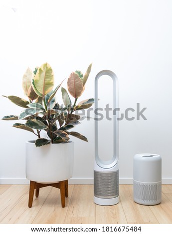 Various Modern Minimalistic in Design Air Purifiers for Home or Office Space
