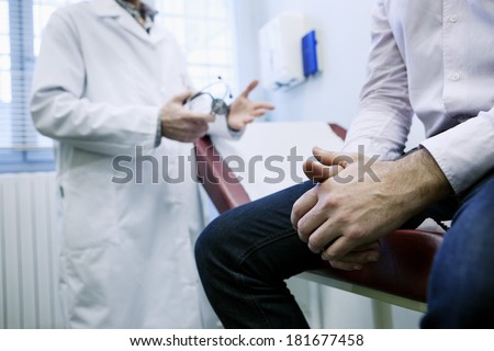 Man In Consultation, Dialogue Royalty-Free Stock Photo #181677458