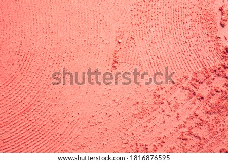 Blusher or pressed powder textured background Royalty-Free Stock Photo #1816876595