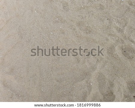 Close up sand with a natural pattern
