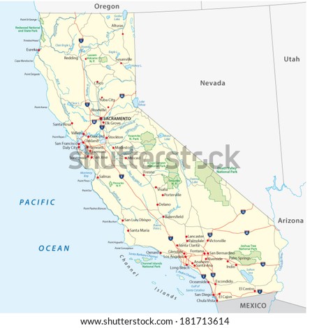 california map