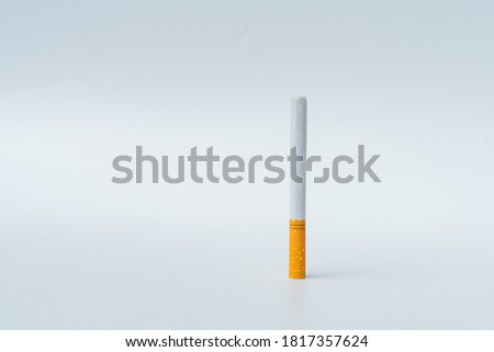 a picture of a cigarette with a white background