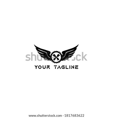 auto motorbikes logo design vector