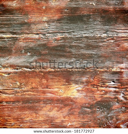 Red wooden board background