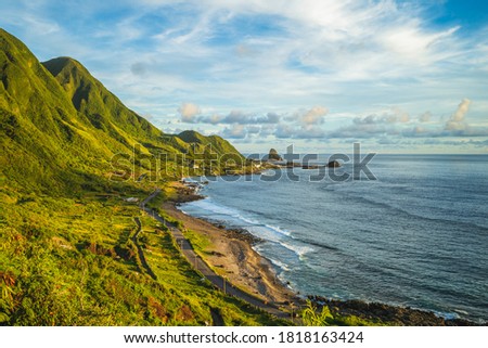 scenery of Lanyu, aka Orchid Island, at taitung, taiwan Royalty-Free Stock Photo #1818163424