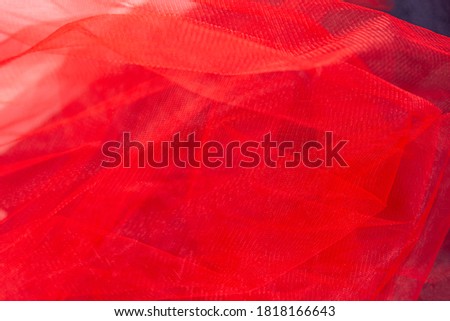 Backdrop of multicolored veils with light effects